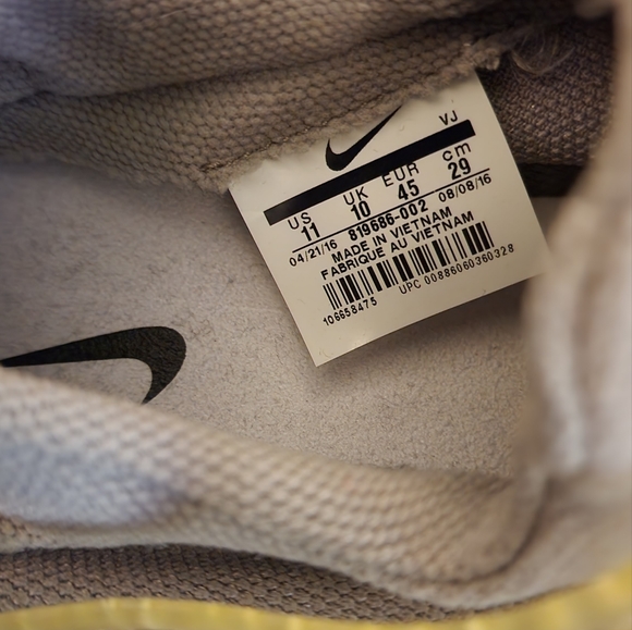 Nike Socks Dart SE Medium Grey/White Men's Size 11D - Picture 2 of 5